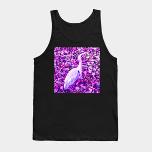 Tropical Exotic Bird Florida Wildlife Psychedelic Nature Tank Top